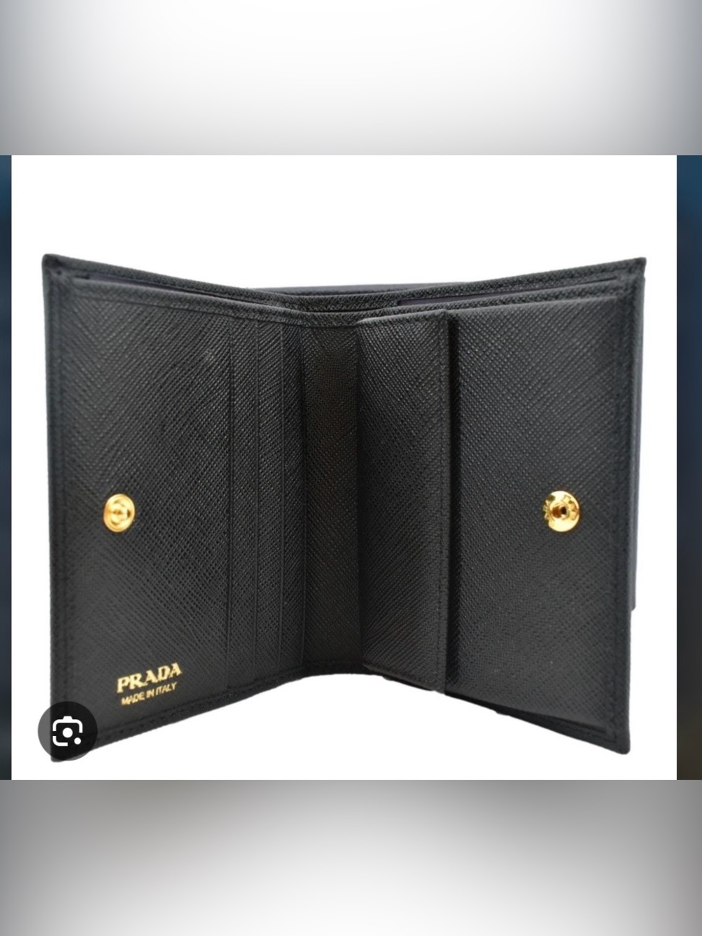 Prada Small Saffiano Leather Wallet
